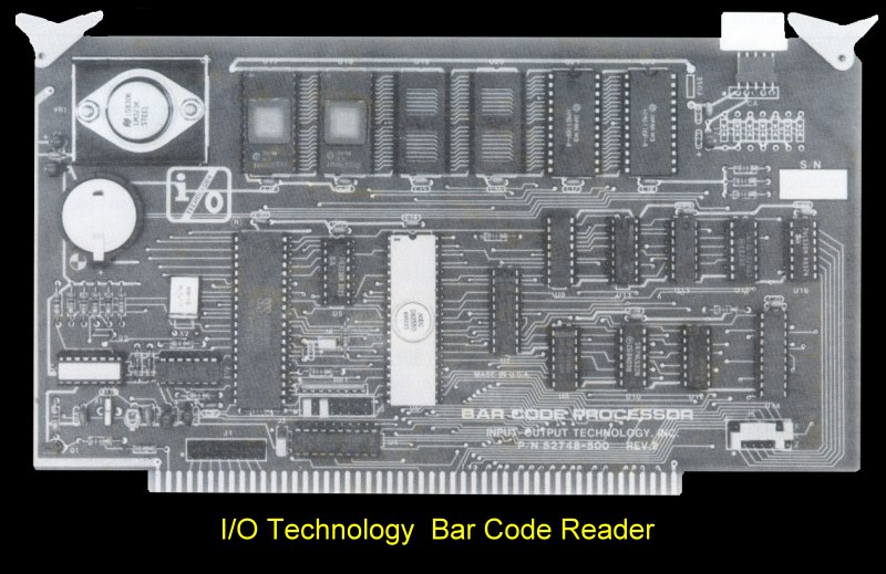 I/O Technology Bar Code Reader